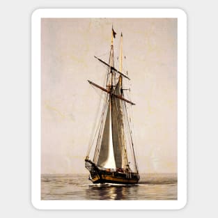 Baltimore Clipper II on the Chesapeake Bay Sticker